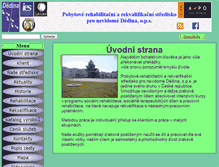 Tablet Screenshot of dedina.cz
